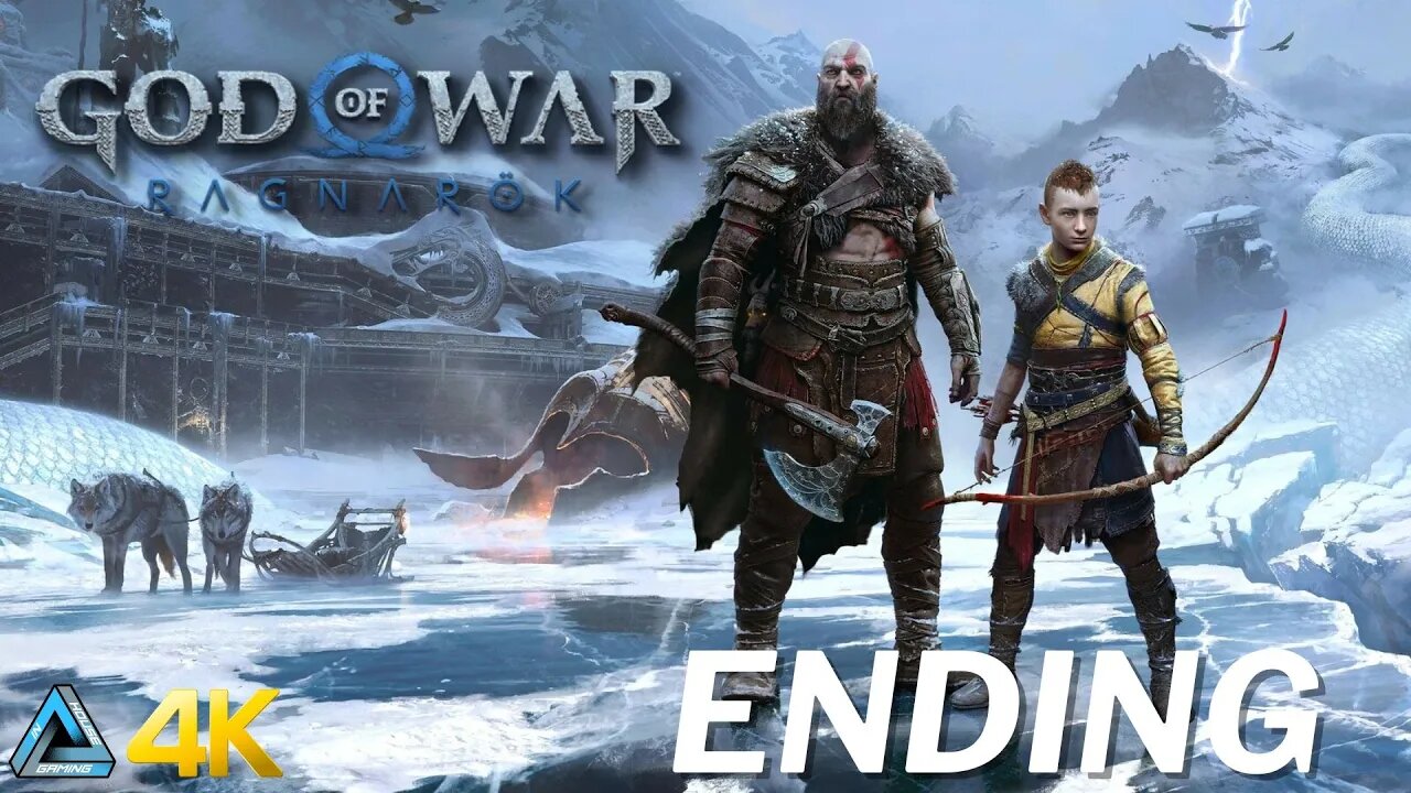 Let's Play! God of War Ragnarok in 4K Ending (PS5)