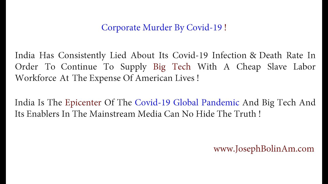 India On Track To Become The World Epicenter For Covid-19
