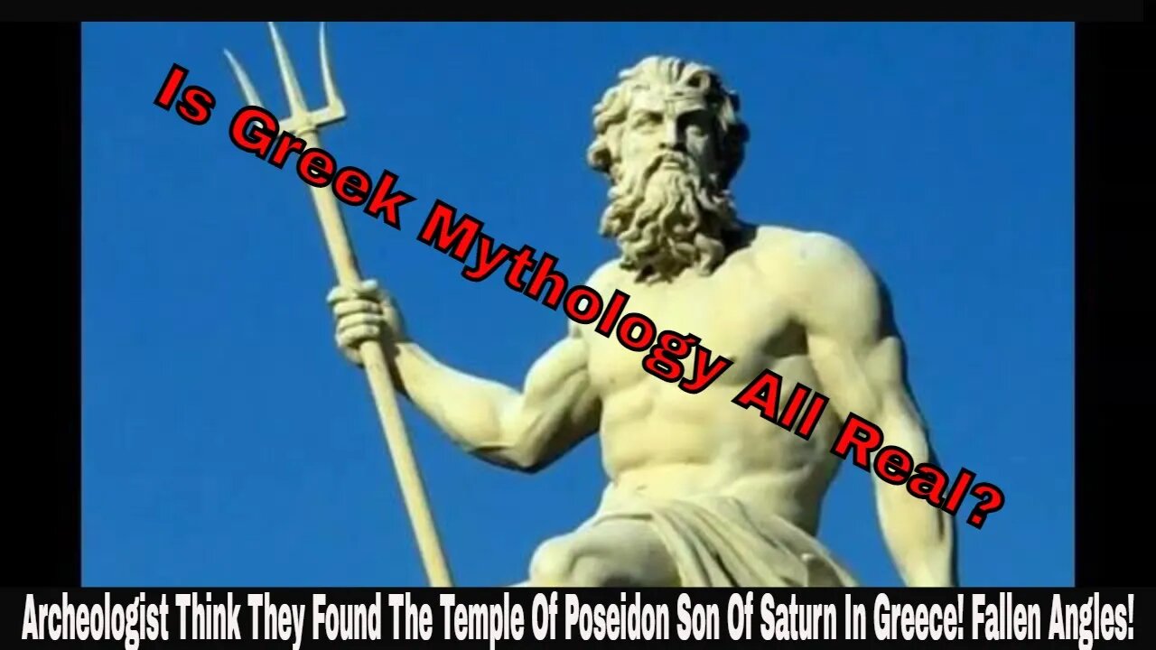 Archeologist Think They Found The Temple Of Poseidon Son Of Saturn In Greece! Fallen Angles!