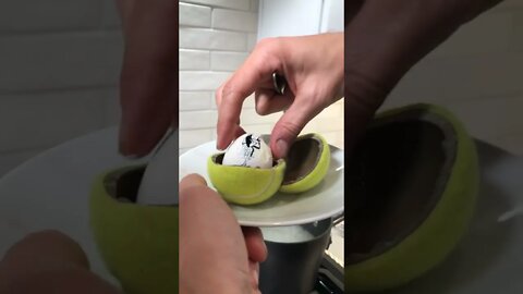 Boiling tennis balls are amazing secret!