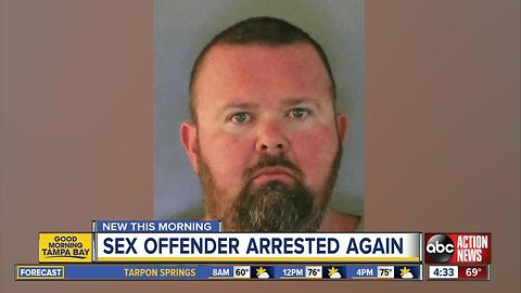 Florida sex offender arrested for interest in children at public pool