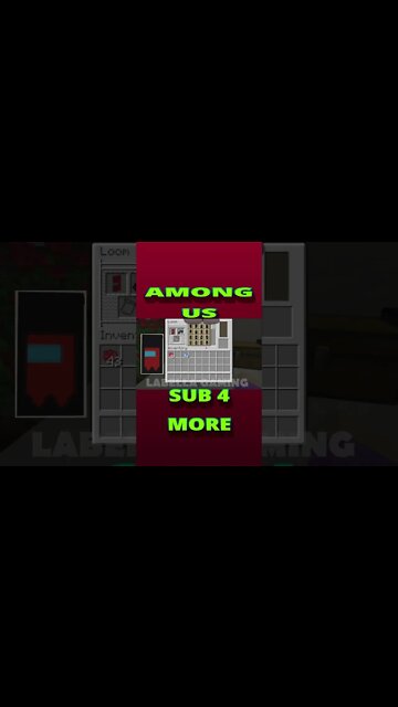 Minecraft: Among Us Banner