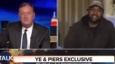 Ye Formely Known As Kanye Asked Piers Morgan How Much Money He Got Basically Calls Him Broke On TV