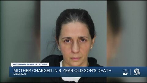 Mother charged in 9-year-old's death