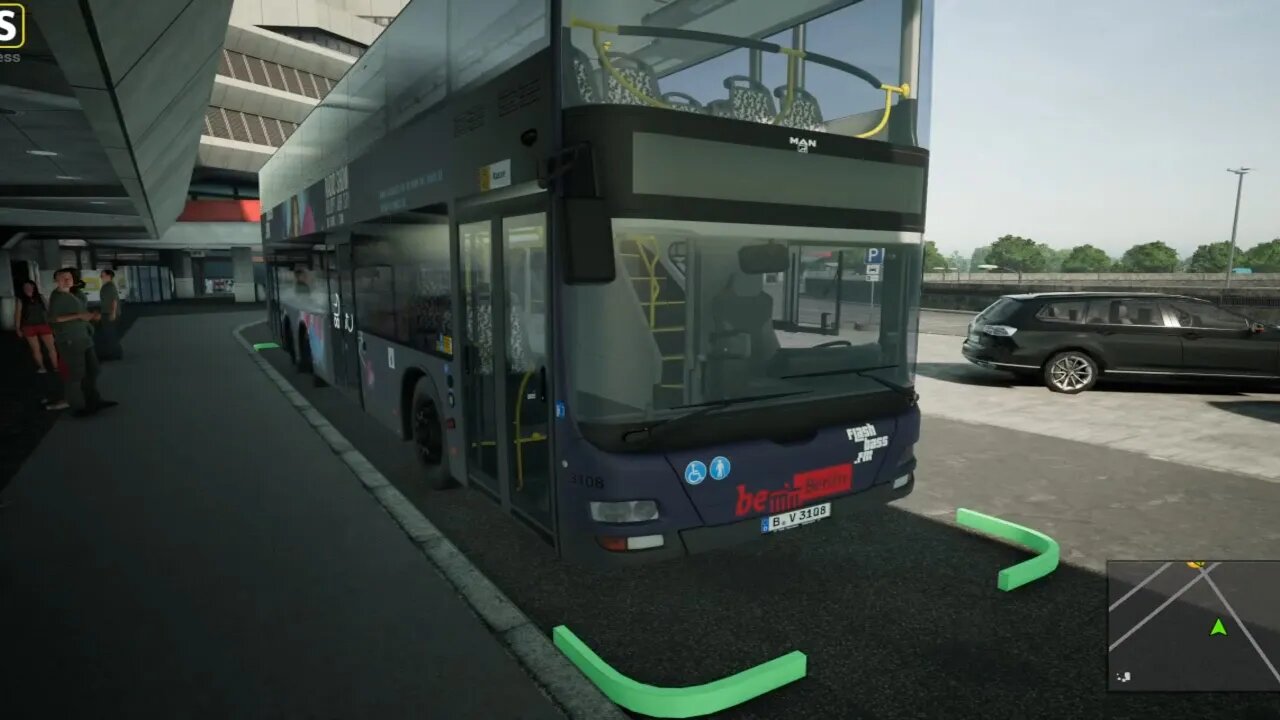 The BUS Man Lion's City Double Decker Line 200
