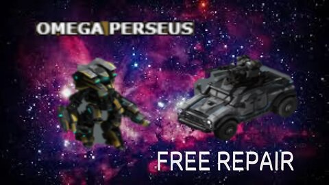 War Commander - Omega Perseus - (Free Repair) 4 x Technical's