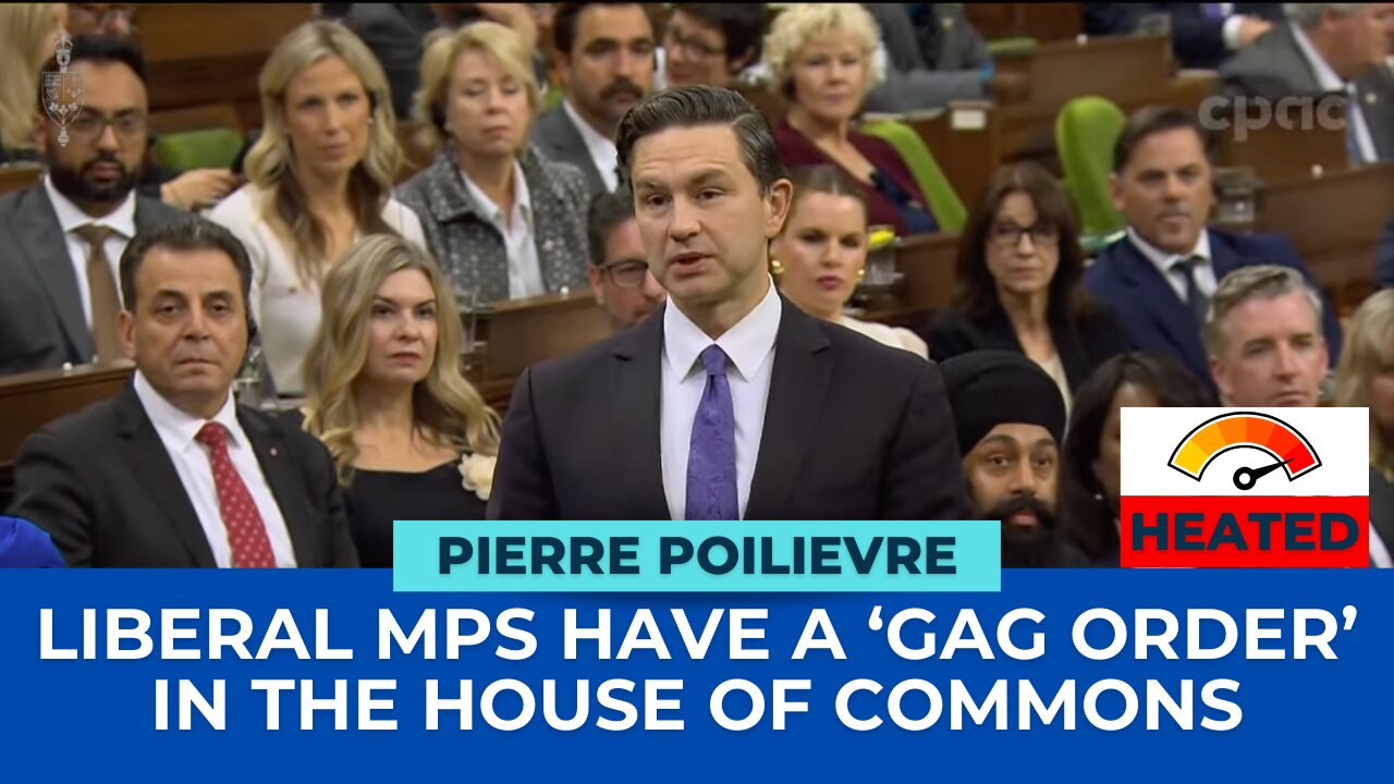 Liberal MPs Have a Gag Order Not to Speak in the House of Commons