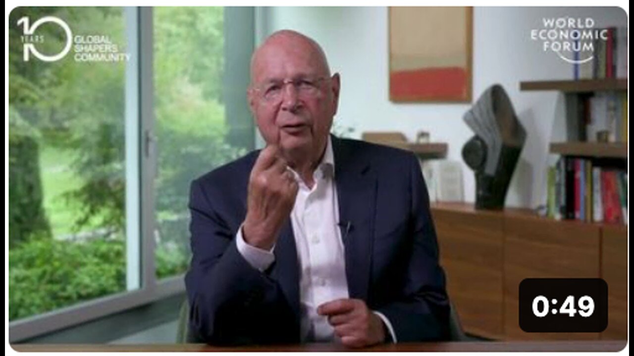 Klaus Schwab: “Nobody Will Be Safe if Not Everybody is Vaccinated”