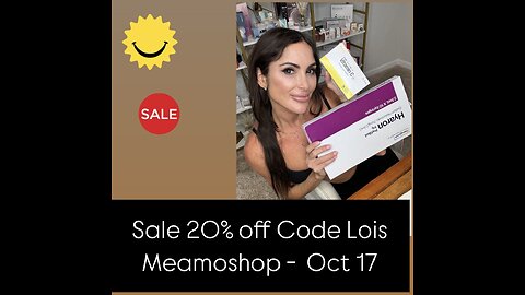 SALE Meamoshop Code LOIS 20% -October 17| Mesotherapy HYARON +PDRN Forehead Rejuvenation + Vitamin C inj