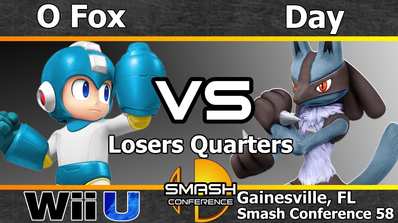 O Fox (Mega Man & Fox) vs. Oni Day (Lucario) - Losers Quarters - SC58