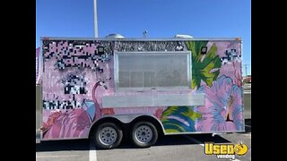 Licensed and Loaded 2021 - 16' Mobile Kitchen Food Trailer with Pro-Fire for Sale in Florida