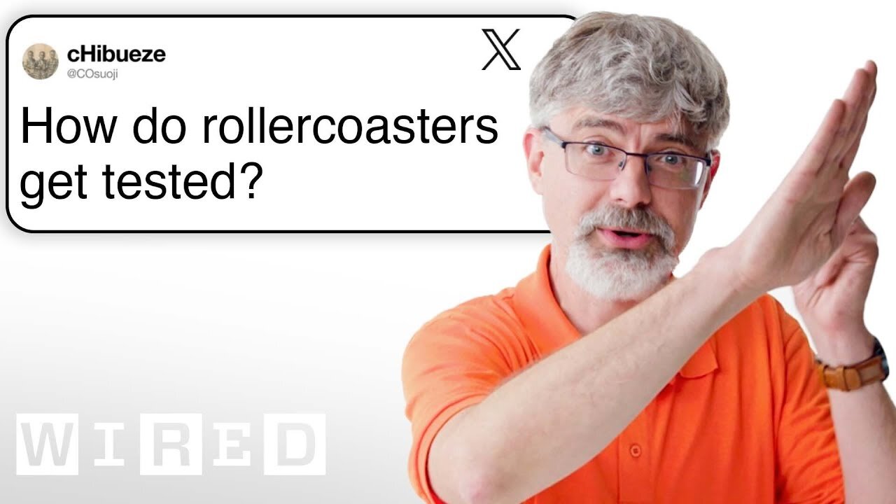 Roller Coaster Engineer Answers Roller Coaster Questions From Twitter | Tech Support | WIRED