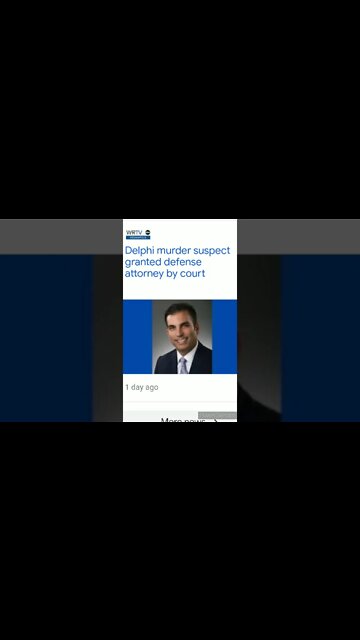 UPDATE CORRECTION ON ATTORNEY FOR RICHARD ALLEN DELPHI Bradley Rozzi