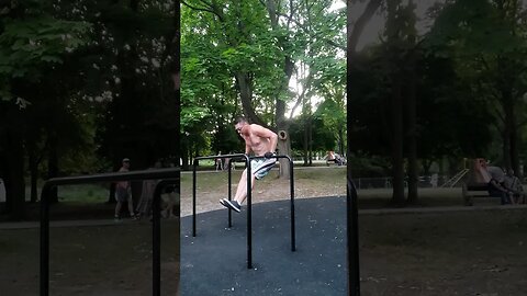 Muscle up z pomocą #youtubeshorts #shortvideo #trening #workout #muscleup workout 19