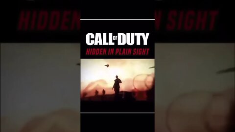Call Of Duty In Plain Sight