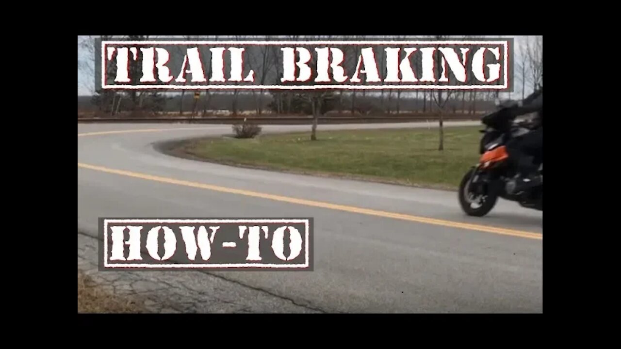 This is Trail Braking