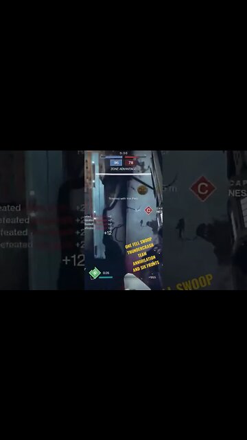 Destiny 2 - Old style Iron Banner - Medals - One Fell Swoop and Six Fronts with 1 Thundercrash.