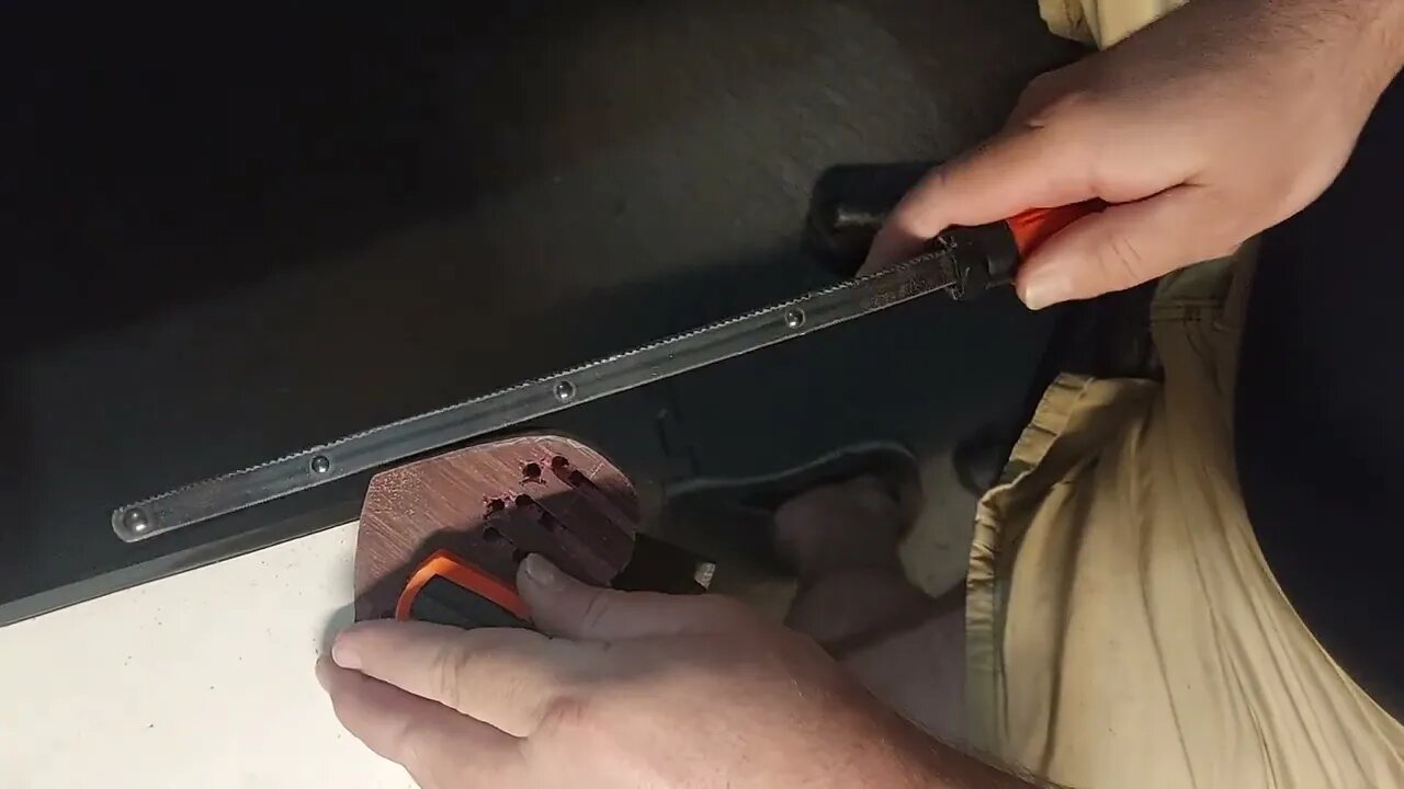 Revival Fire bass v6 bridge shaping pt1