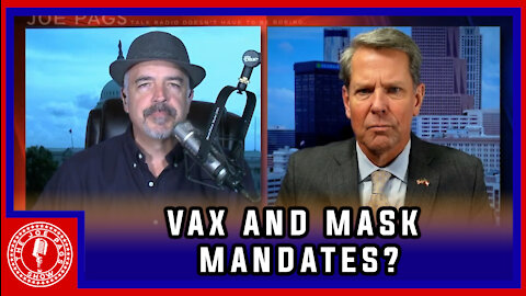 Georgia Governor Kemp Discusses Vaccine Mandates and Masks