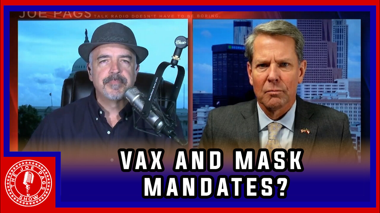Georgia Governor Kemp Discusses Vaccine Mandates and Masks