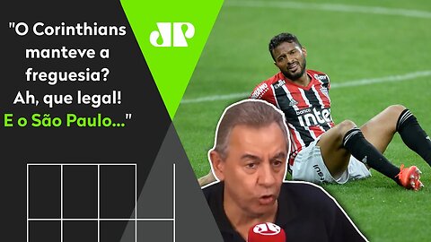 "Os corintianos estão felizes, né? Mas o São Paulo..." Flavio MANDA A REAL após 1 a 0 do Timão!