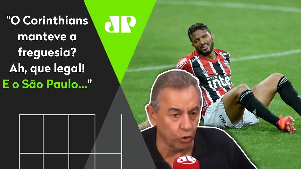 "Os corintianos estão felizes, né? Mas o São Paulo..." Flavio MANDA A REAL após 1 a 0 do Timão!