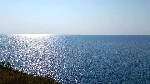 Lake Erie on a Calm Day With Beautiful Blue Water ~ July 17, 2023