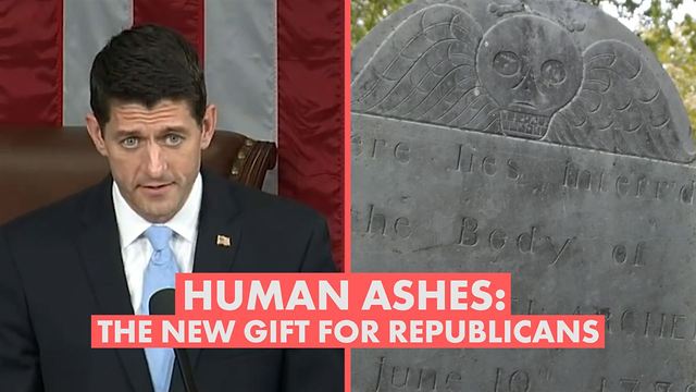The GOP may deserve the most morbid protest ever