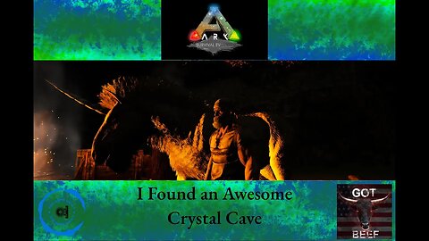 Ark Survival Evolved Ragnarok EP3: I Found an Awesome Crystal Cave