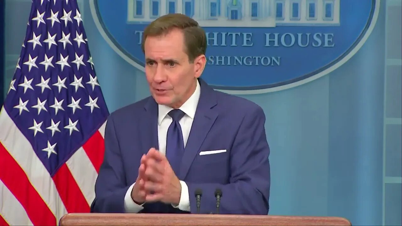 John Kirby Claims "Nobody's Turning A Blind Eye To Iran" Despite Biden's Appeasement Of Regime