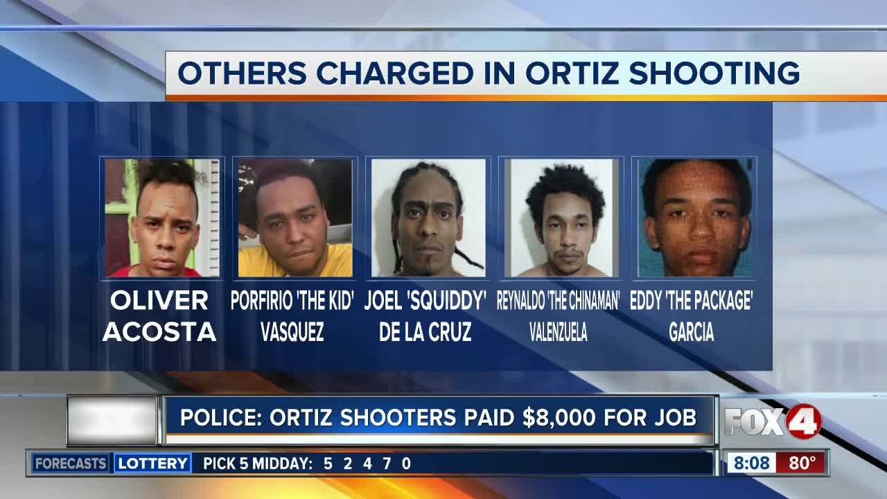 Investigators: Ortiz shooters paid $8K for job