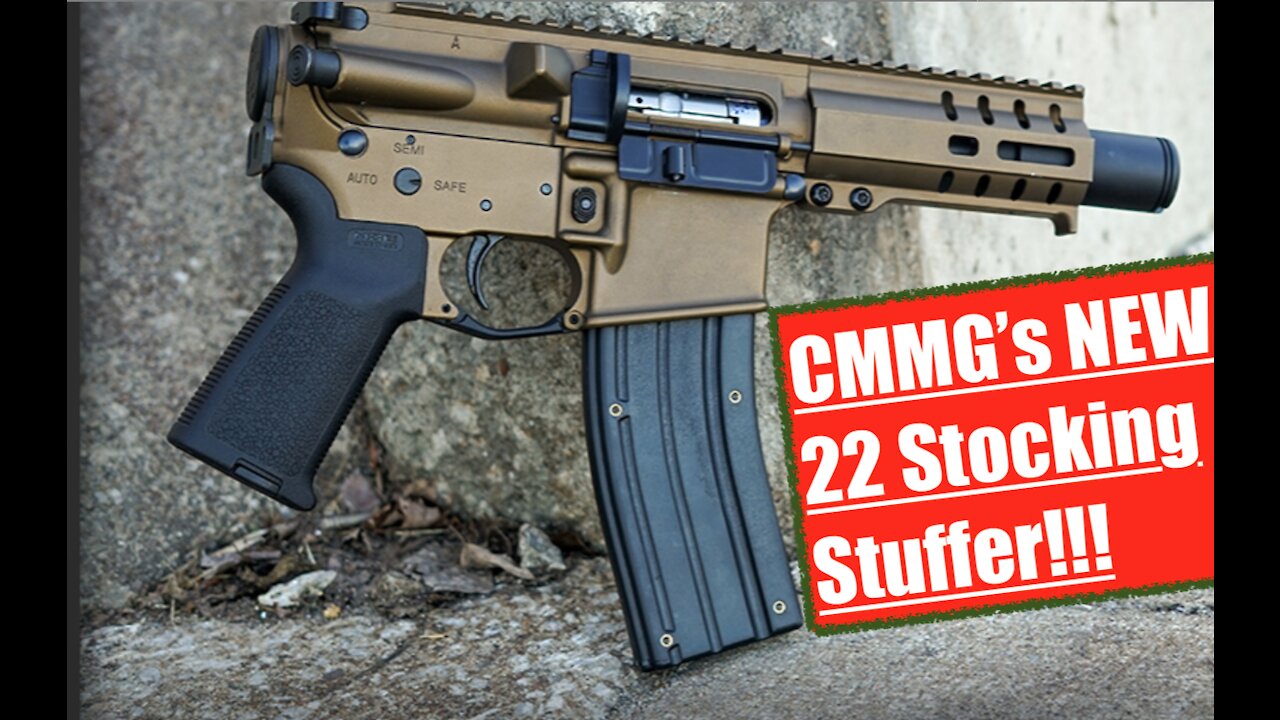 The NEW 2021 CMMG MK4 .22LR Banshee 300 Pistol! Perfect stocking stuffer for the YEAR OF THE .22