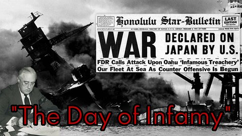 "The Day of Infamy" #history #ww2 #ww2heroes #pearlharbor