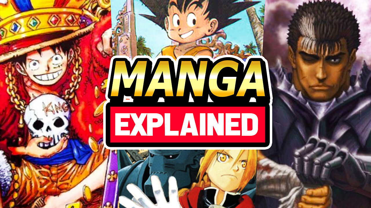 WHAT IS MANGA - In One Minute