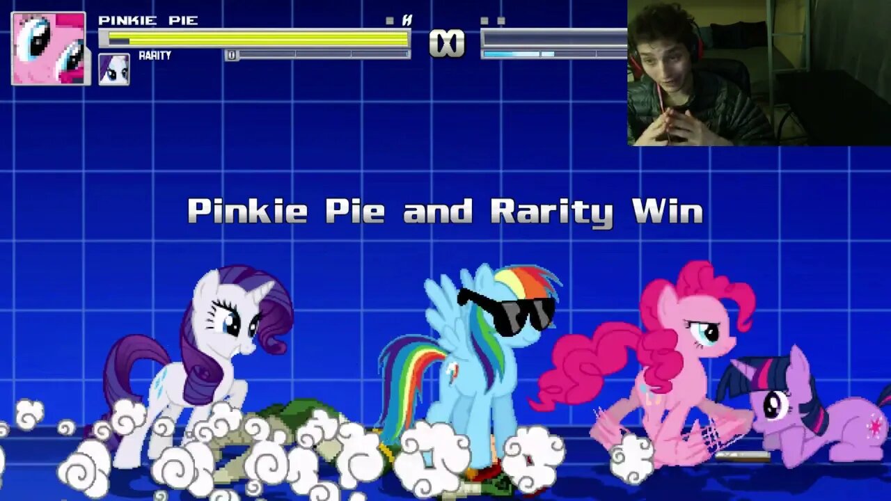 My Little Pony Characters (Twilight Sparkle, Rainbow Dash, And Rarity) VS Hope In An Epic Battle