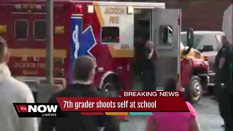Police find 'distractionary-type' devices in backpack of 7th-grader who shot self at Jackson school