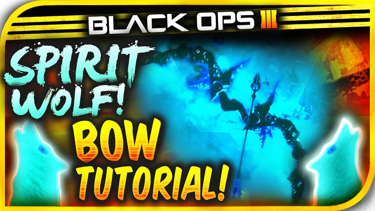 DER EISENDRACHE Secret Wolf Bow! - ROUND 10 "Spirit Bow" Weapon "UPGRADE BOW FAST" (BO3 ZOMBIES)