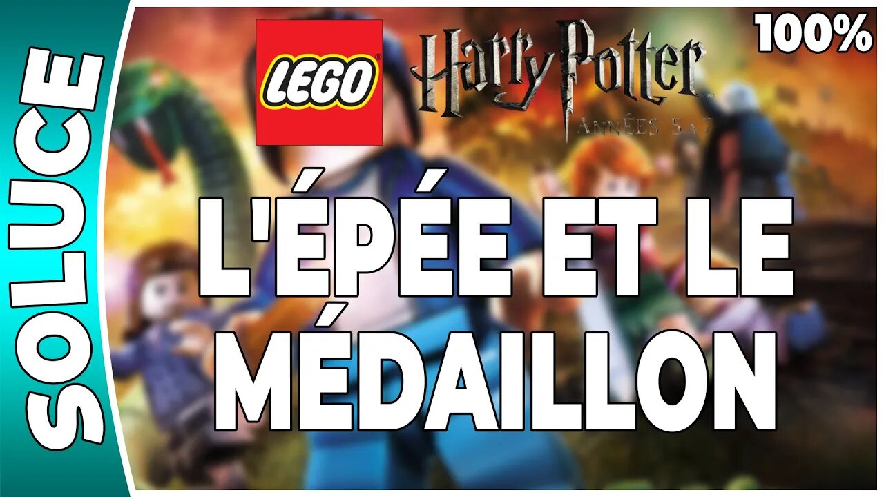 LEGO Harry Potter : Années 5 à 7 - L'ÉPÉE ET LE MÉDAILLON - 100% - Emblèmes et perso [FR PS3]