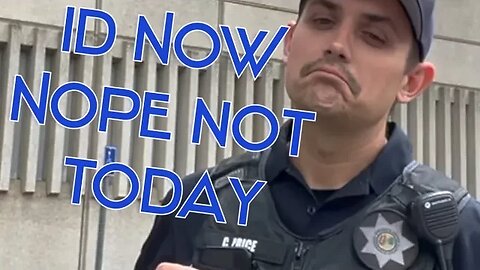 Cop demands ID Gets Denied Cops don't know the law they enforce first amendment audit fail