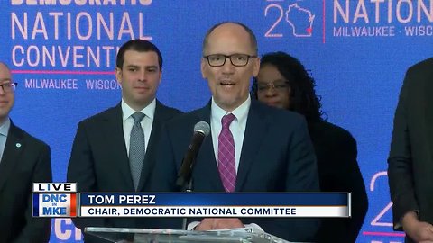 DNC's Tom Perez: 'In 490 days, we will have a discussion on how to take back our democracy'