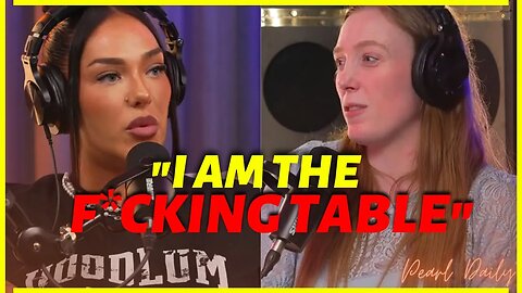 Masculine Woman Claims That She Is The Table