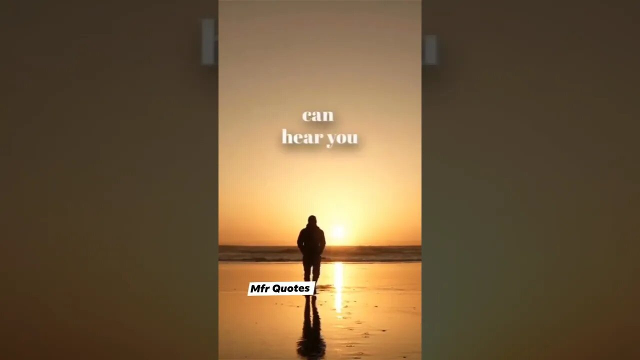 Can you hear....Great Quotes in English
