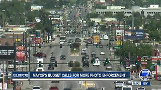 Denver mayor's budget includes more money for photo enforcement on roads