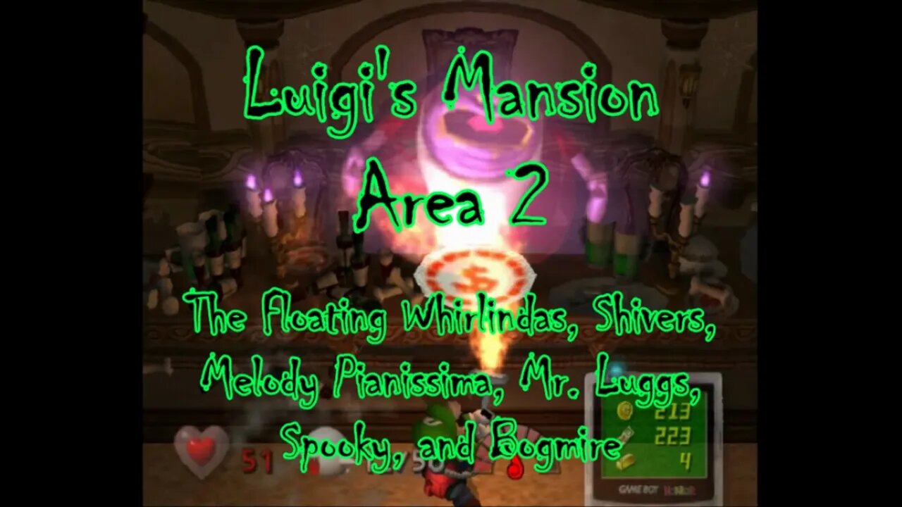 Luigi's Mansion: Area 2