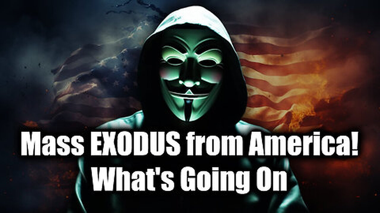 Mass EXODUS from America! What's Going On>>