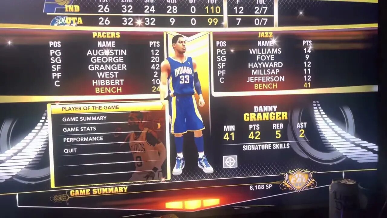 Danny Granger Beast Mode 2k13. HoF Diff