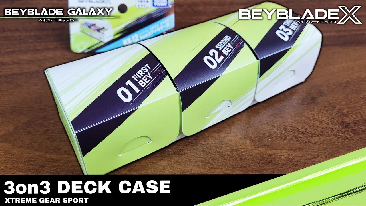 Análise BX-12 3on3 DECK CASE - Beyblade X ベイブレードX