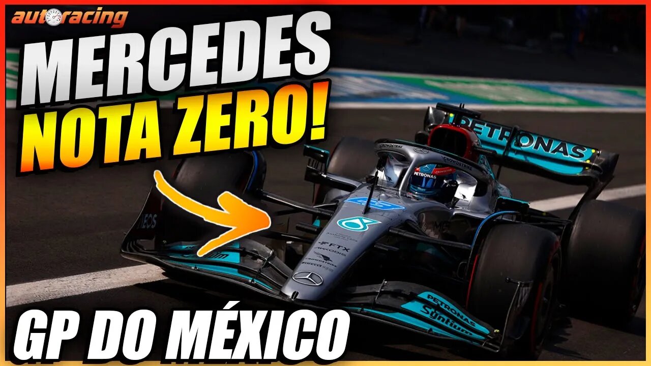 MERCEDES FOI UMA PIADA COM ESTRATÉGIA BIZARRA NA CORRIDA DO GP DO MÉXICO F1 2022
