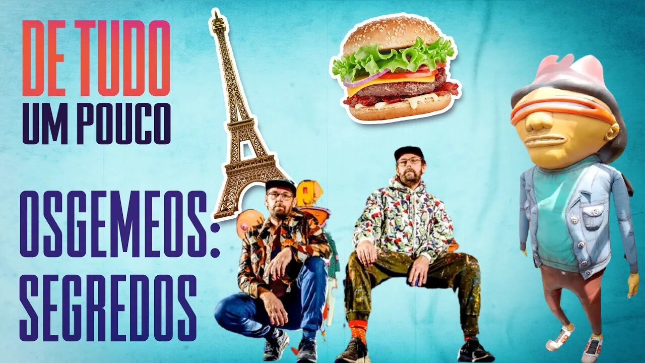 Irmandade além das latas de SPRAY: conheça OS GÊMEOS Pandolfo | DE TUDO UM POUCO