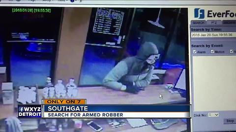 Search for armed robber in Southgate